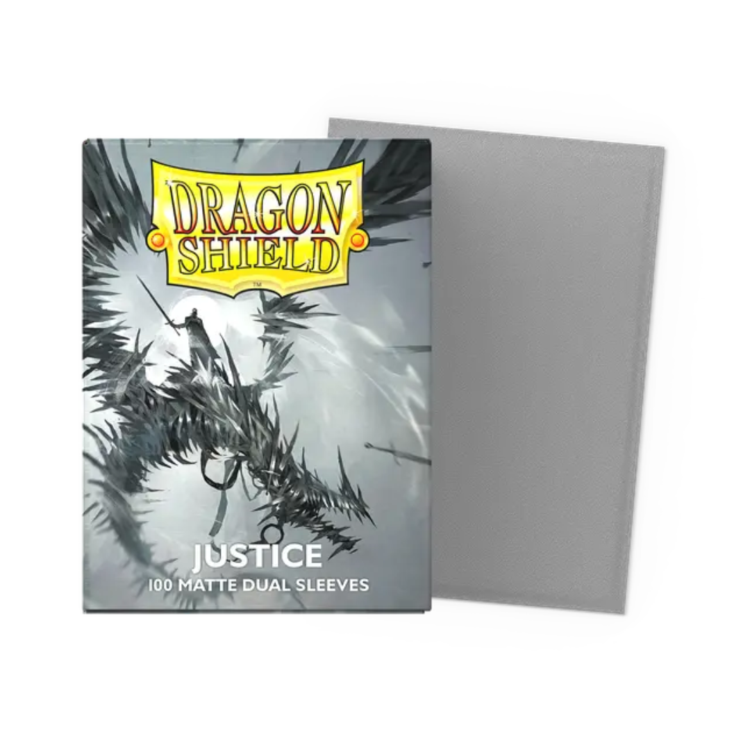 Dragon Shield Sleeves: Justice Dual Matte