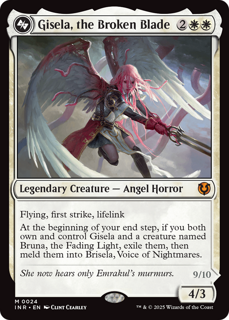 Gisela, the Broken Blade (INR-024) - Innistrad Remastered Foil
