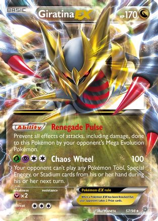 Giratina EX 57/98 - XY Ancient Origins Holofoil