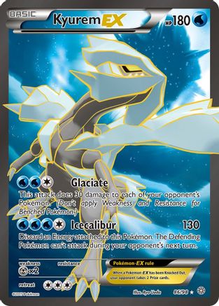 Kyurem EX (86 Full Art)/98 - XY Ancient Origins Holofoil