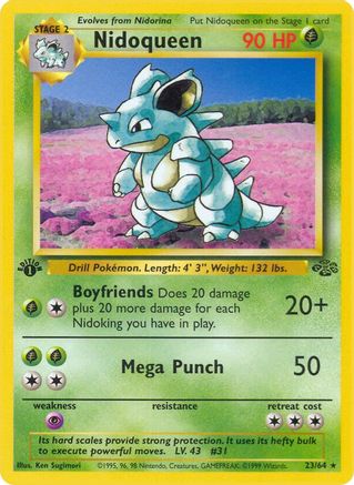 Nidoqueen (23) 23/64 - Jungle Unlimited