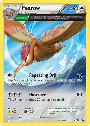 Fearow/211 - XY Promos Holofoil