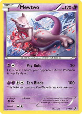 Mewtwo - XY101/211 - XY Promos Holofoil