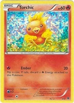 Torchic - 3/12/12 - McDonalds Promos 2015 Holofoil
