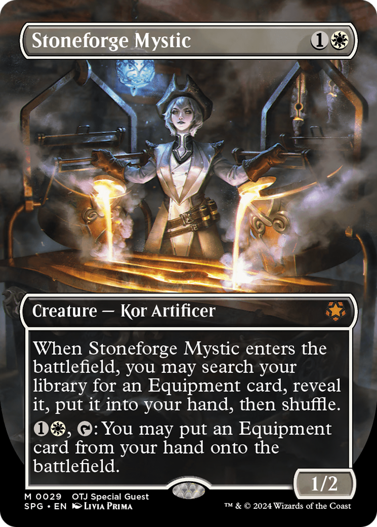 Stoneforge Mystic (Borderless) (SPG-029) - Special Guests (Borderless)