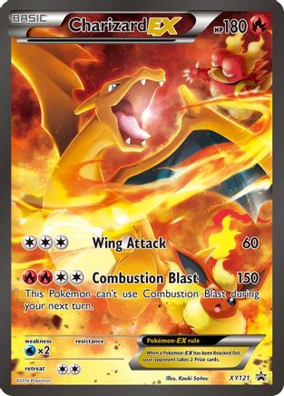 Charizard EX - XY121 XY121/211 - XY Promos Holofoil