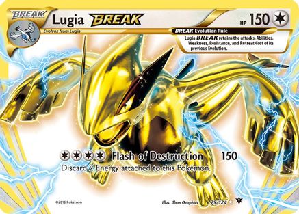 Lugia BREAK 79/124 - XY Fates Collide Holofoil