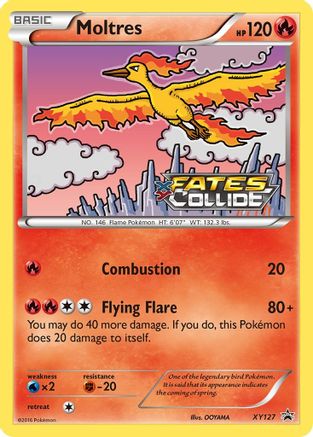 Moltres (Prerelease)/211 - XY Promos Holofoil