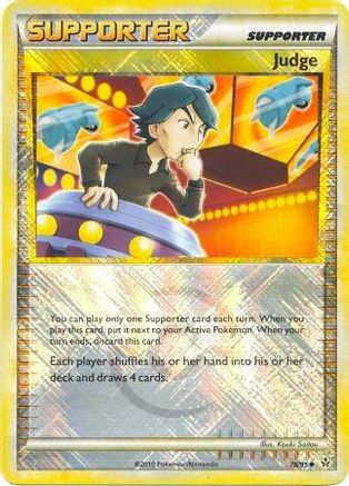 Judge - 78/95 (League Promo) - League & Championship Cards Reverse Holofoil