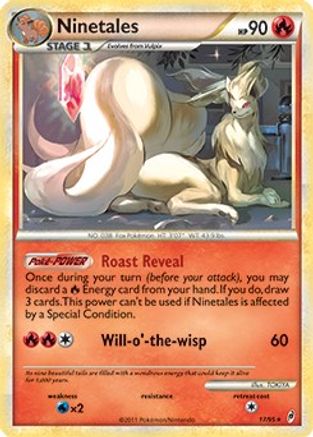Ninetales - 17/95 (Call of Legends) - Deck Exclusives