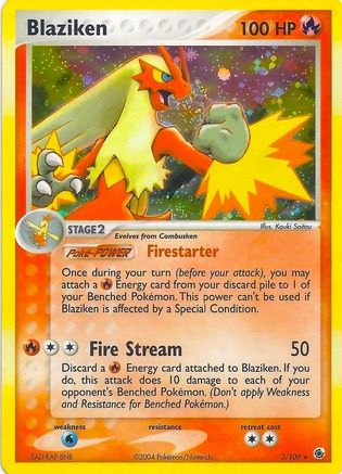 Blaziken (Holo) - EX Battle Stadium Holofoil