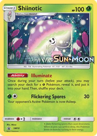 Shiinotic - SM10 (Prerelease)/248 - SM Promos Holofoil