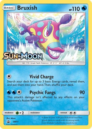 Bruxish - SM11 (Prerelease)/248 - SM Promos Holofoil