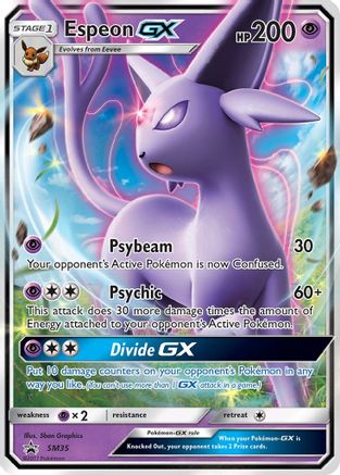 Espeon GX - SM35 SM35/248 - SM Promos Holofoil