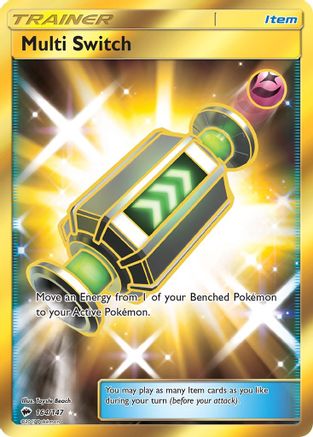Multi Switch (Secret)/147 - SM Burning Shadows Holofoil