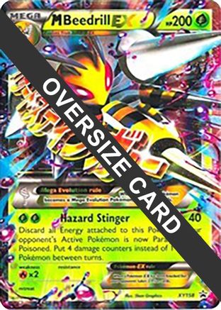 M Beedrill EX - XY158 - Jumbo Cards Holofoil