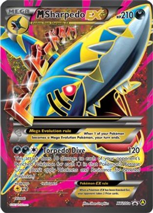 M Sharpedo EX - XY200a/211 - Alternate Art Promos Holofoil