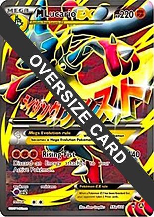 M Lucario EX - 55a/111 - Jumbo Cards Holofoil