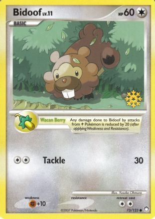 Bidoof - 73/123 - Countdown Calendar Promos
