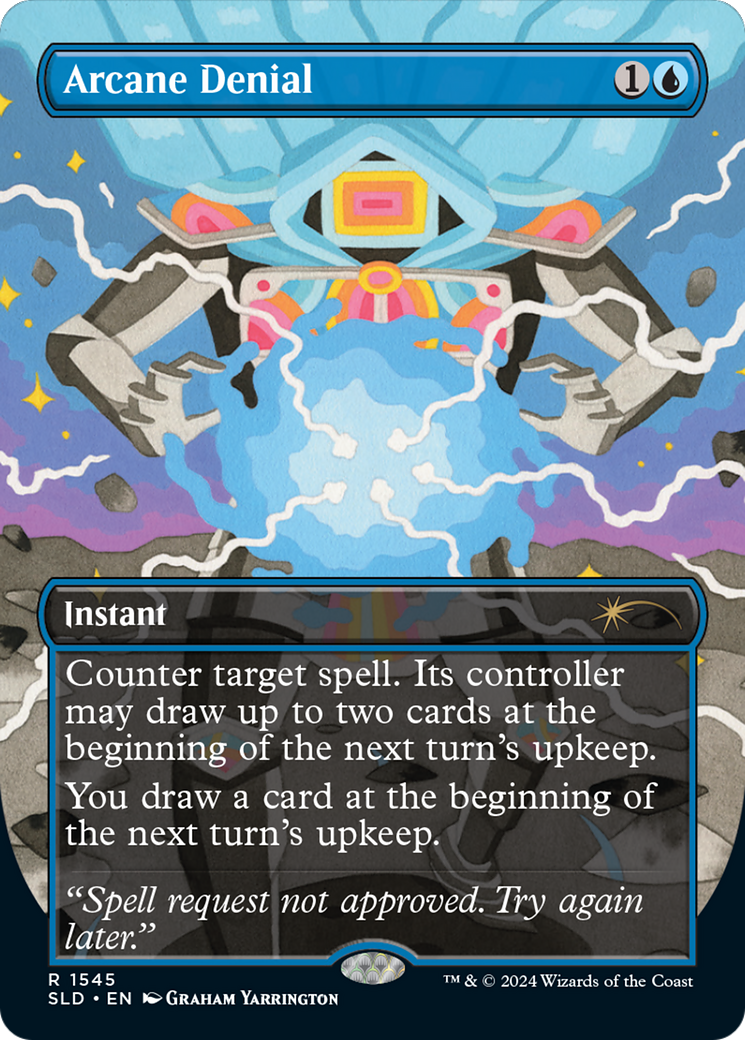Arcane Denial (1545) (SLD-1545) - Secret Lair Drop (Borderless)