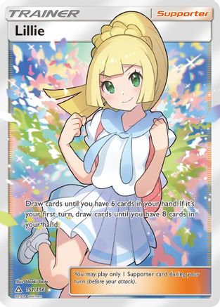 Lillie (Full Art)/156 - SM Ultra Prism Holofoil