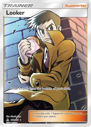 Looker (Full Art)/156 - SM Ultra Prism Holofoil