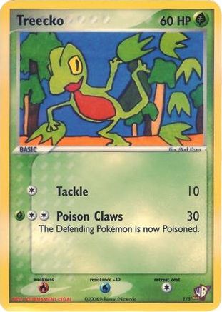 Treecko - 1/5 - Kids WB Promos