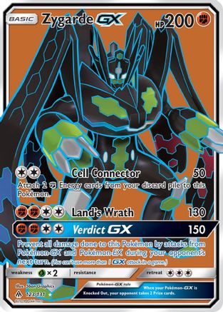 Zygarde GX (Full Art)/131 - SM Forbidden Light Holofoil