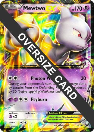Mewtwo EX - XY183 - Jumbo Cards Holofoil