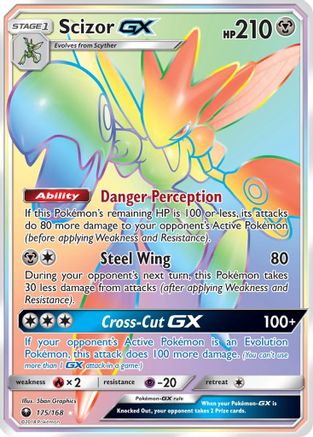 Scizor GX (Secret)/168 - SM Celestial Storm Holofoil