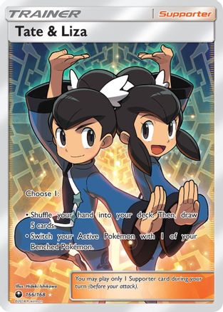 Tate & Liza (Full Art)/168 - SM Celestial Storm Holofoil