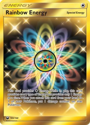 Rainbow Energy (Secret)/168 - SM Celestial Storm Holofoil