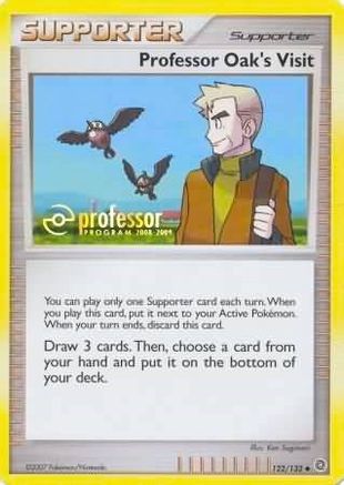 Professor Oak's Visit (2008-2009) - Professor Program Promos