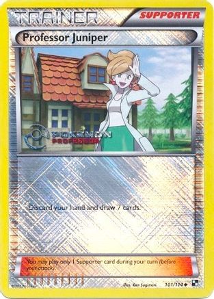 Professor Juniper - 101/114 (2013) - Professor Program Promos Reverse Holofoil