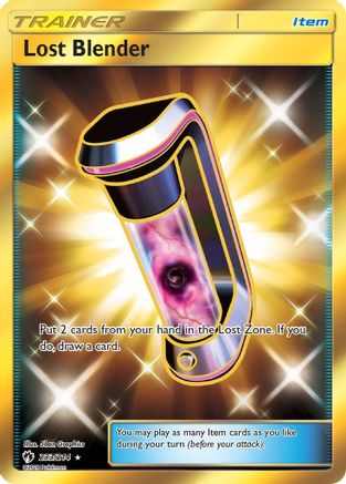 Lost Blender (Secret)/214 - SM Lost Thunder Holofoil