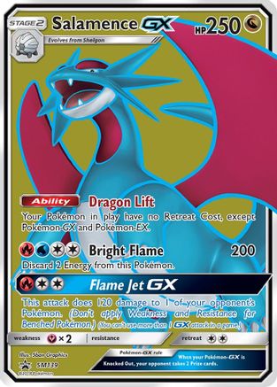 Salamence GX - SM139/248 - SM Promos Holofoil