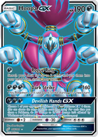 Hoopa GX (Full Art)/181 - SM Team Up Holofoil
