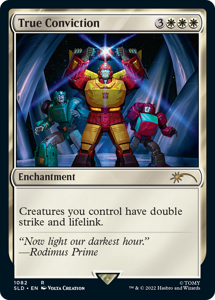 True Conviction (SLD-1082) - Secret Lair Drop Foil