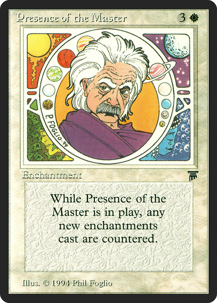 Presence of the Master (LEG-) - Legends