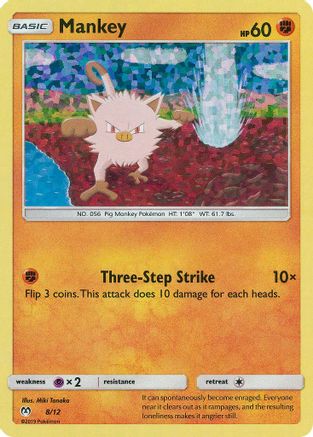 Mankey - 8/12/12 - McDonalds Promos 2019 Holofoil