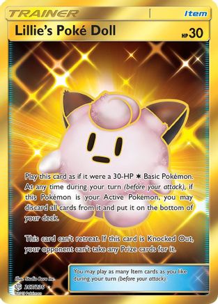 Lillie's Poke Doll (Secret)/236 - SM Cosmic Eclipse Holofoil