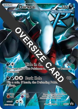 Darkrai - BW73 (BW Black Star Promos) - Jumbo Cards Holofoil