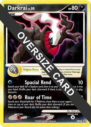 Darkrai - DP24 (DP Black Star Promos) - Jumbo Cards Holofoil