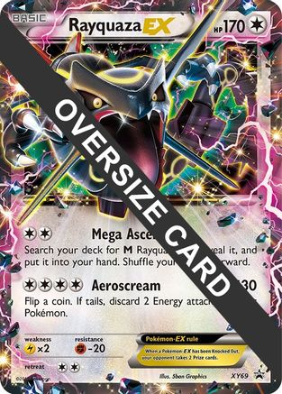 Rayquaza EX - XY69 - Jumbo Cards Holofoil