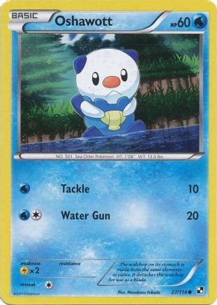 Oshawott - 27/114 (Cosmos Holo) - Alternate Art Promos Holofoil