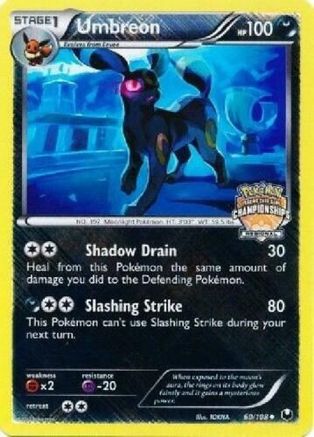 Umbreon - 60/108 (Regional Championships) - League & Championship Cards Holofoil