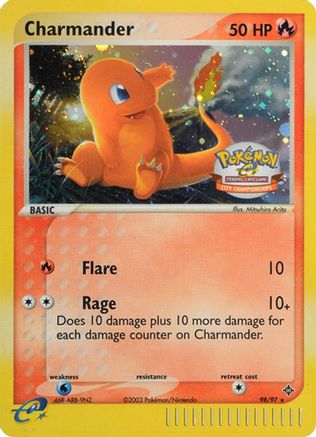 Charmander - 98/97 (City Championships) - League & Championship Cards Holofoil