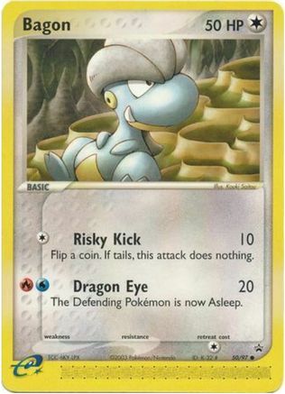 Bagon - 50/97 (Black Star) - Nintendo Promos
