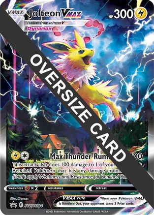 Jolteon VMAX - SWSH184 - Jumbo Cards Holofoil