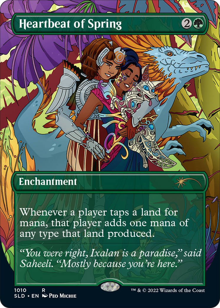 Heartbeat of Spring (SLD-1010) - Secret Lair Drop (Borderless) Foil